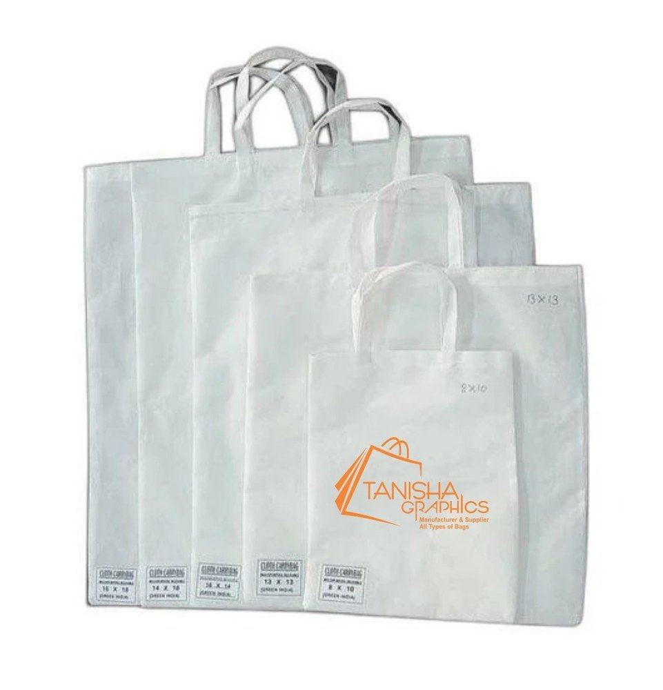 Tanisha Graphics Cotton White Roto Cloth Bag