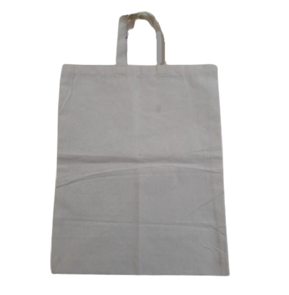 Grey Plain Kora Cloth Carry Bag, Capacity: 3 kg, Size/Dimension: 13x16 Inch (wxl)