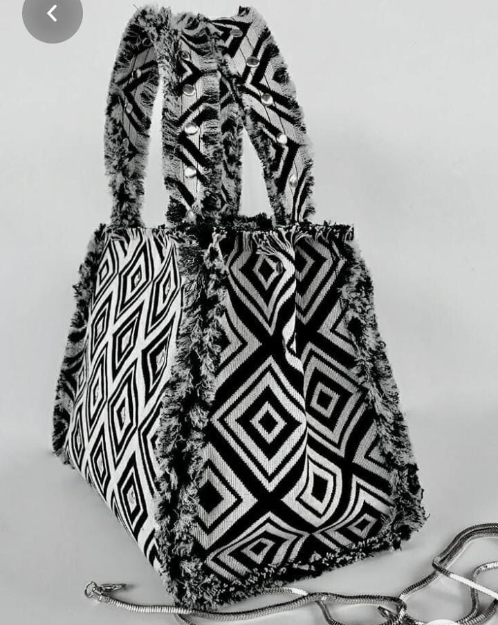 Designer fabric handbags on sale