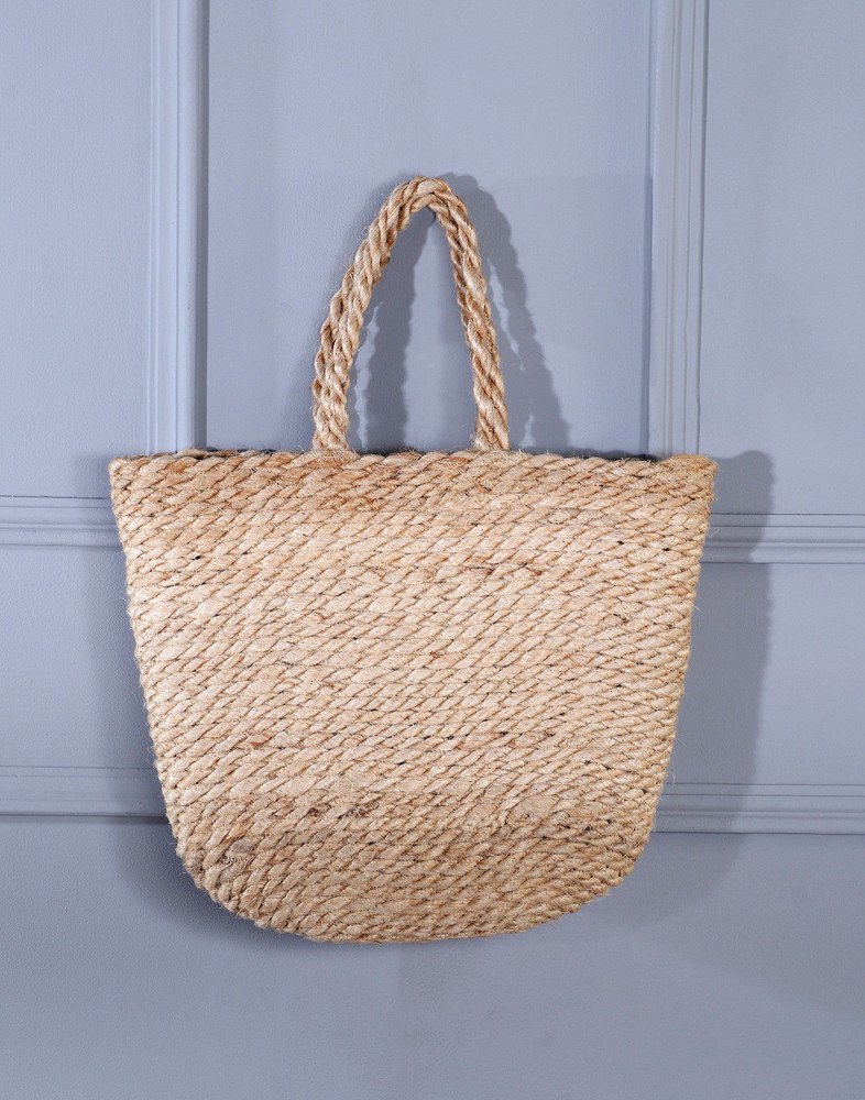 ramante Brown Jute Dori Hand Bag