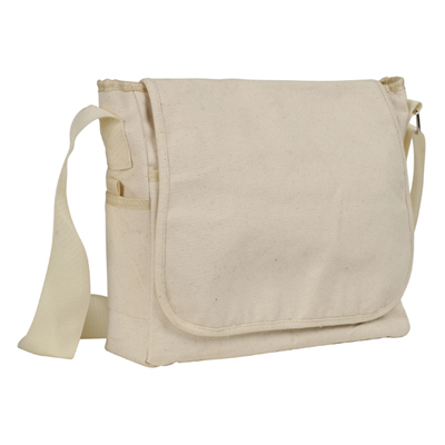 Raj Packaging Off White Canvas Sling Bag