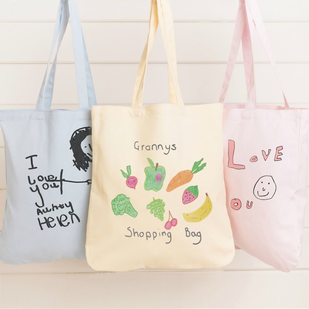 Artilea Printed Canvas Tote Bag