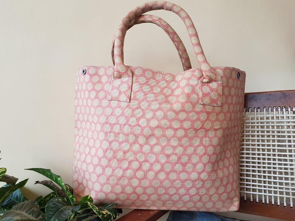 Loop Handle Canvas Printed Totes Bag, Upto 5 Kgs, Size/Dimension: 20*15*5 Inch