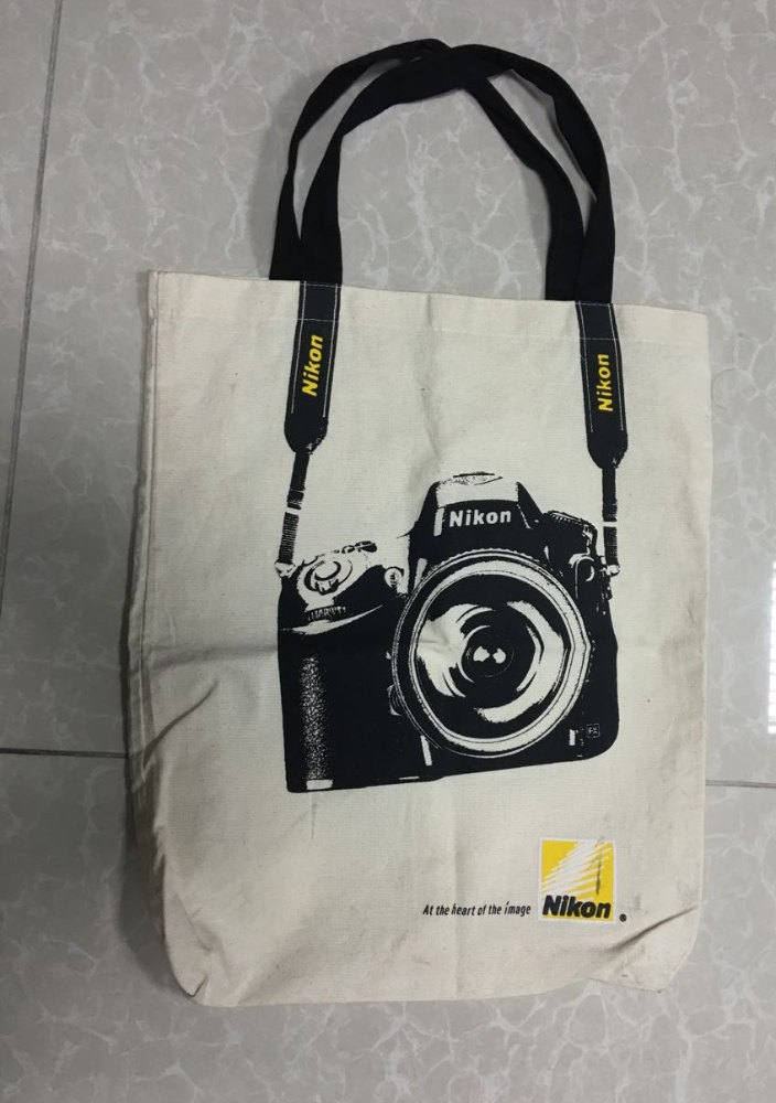 Printed Cotton Canvas Bag