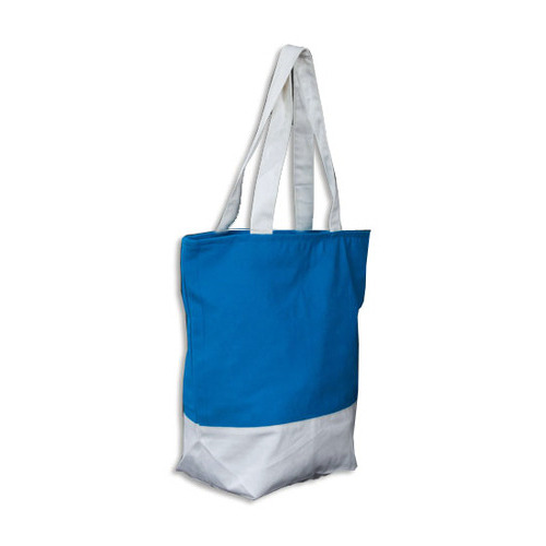 Printed Loop Handle Personalized Canvas Bags, 5-10 Kgs