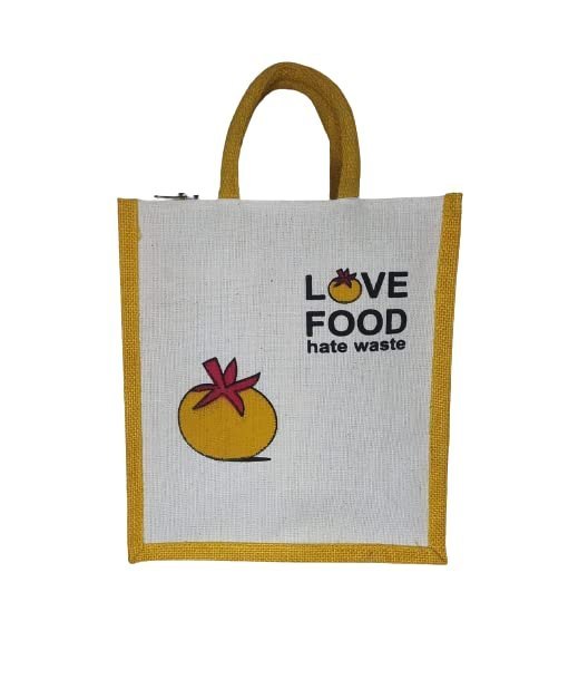 Printed MIX Recycled Organic Canvas Lunch Bag