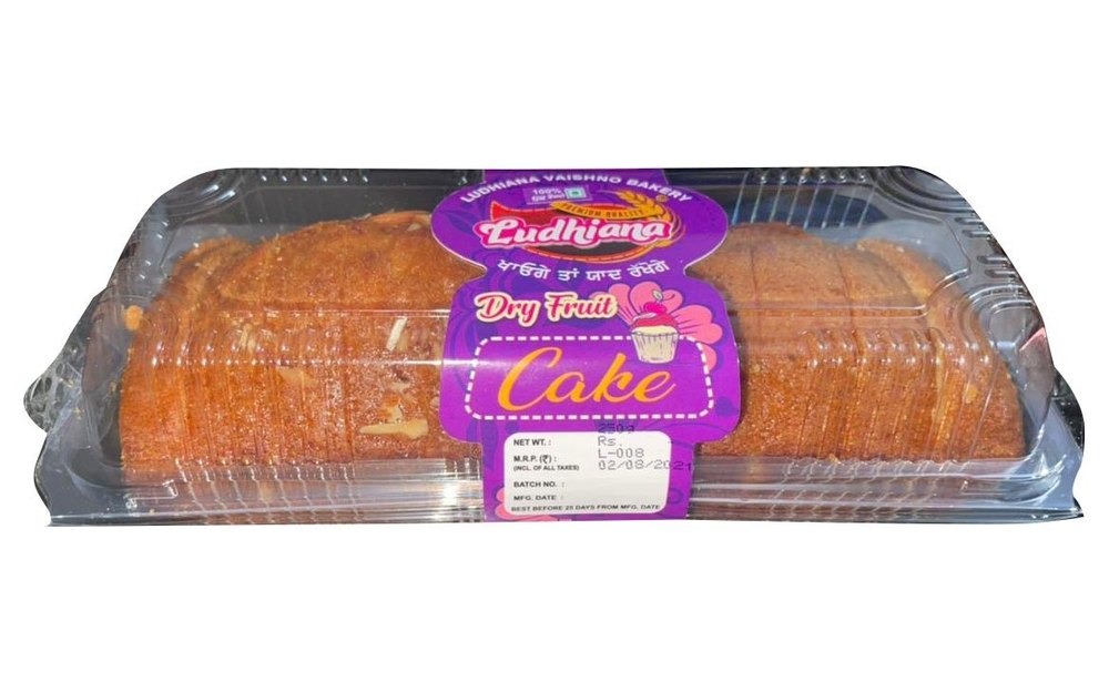 Dry Fruit Cake, Packaging Type: Box, Packaging Size: 250g