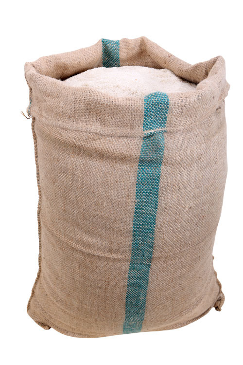Radha Krishna Brown Hessian Jute Bag