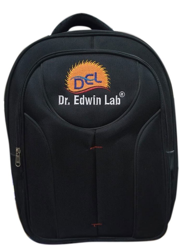 Black Polyester Promotional Laptop Bag, Capacity: 15 Kg