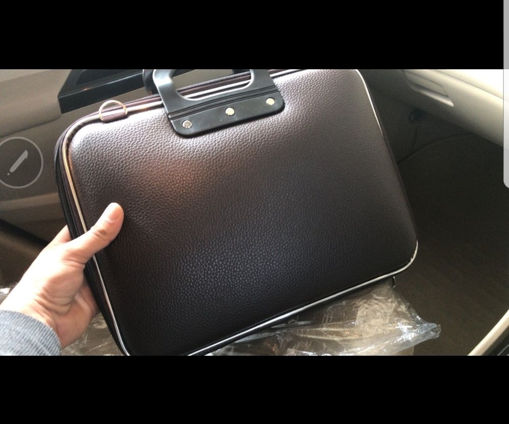 Leather Plain Laptop Sleeves (Promotional Use), For Corporate