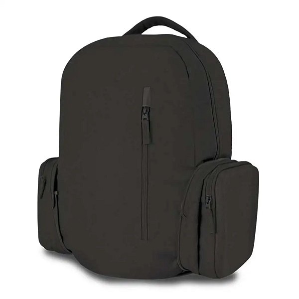 Black Folding Backpack With Hard Case (Double Shell) By Castillo Milano