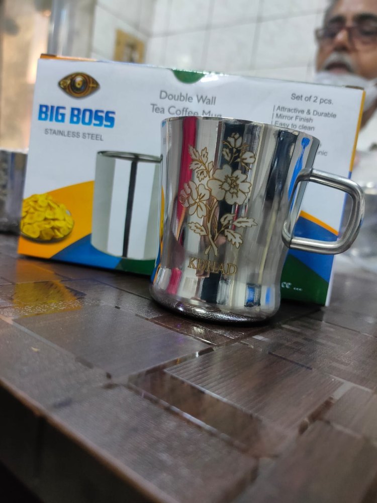 s.s Stainless Steel FANCY SPICE CUP, For Hotel, Size: 75ML