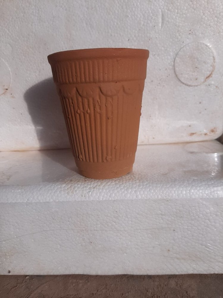 Brown Lassi Clay Glass Kullhad Kulhar Kulhad Kullhar Terracotta 250ML, For Use And Throw