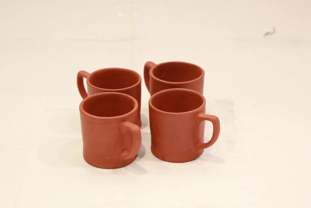 Clay X6 Hathi Terracotta Mug Set, Capacity: 600 Ml