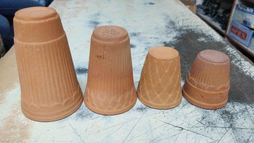 Brown Various Shapes And Sizes Tea Clay Kulhad - Kullad - Tandoori Chai Cups