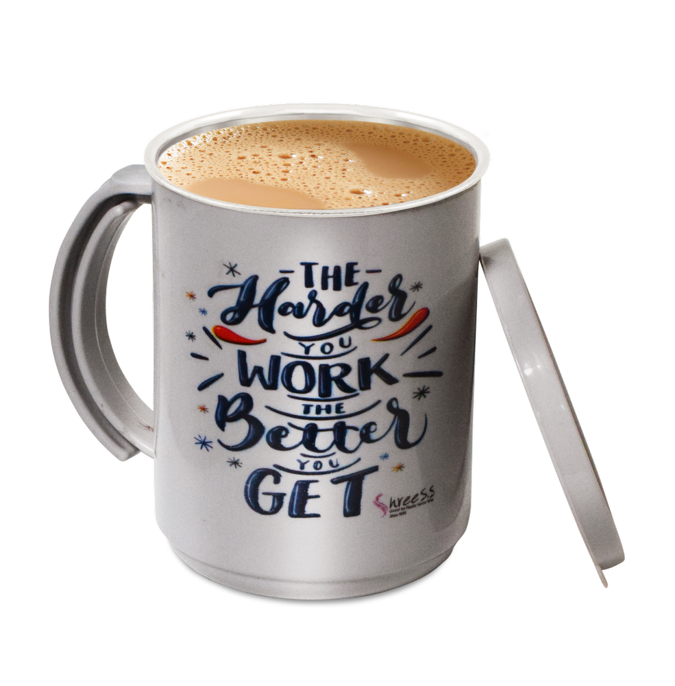 Shree S.s Plastic & Steel Cup (disney Cup 300ml), Grade: 1st Grade