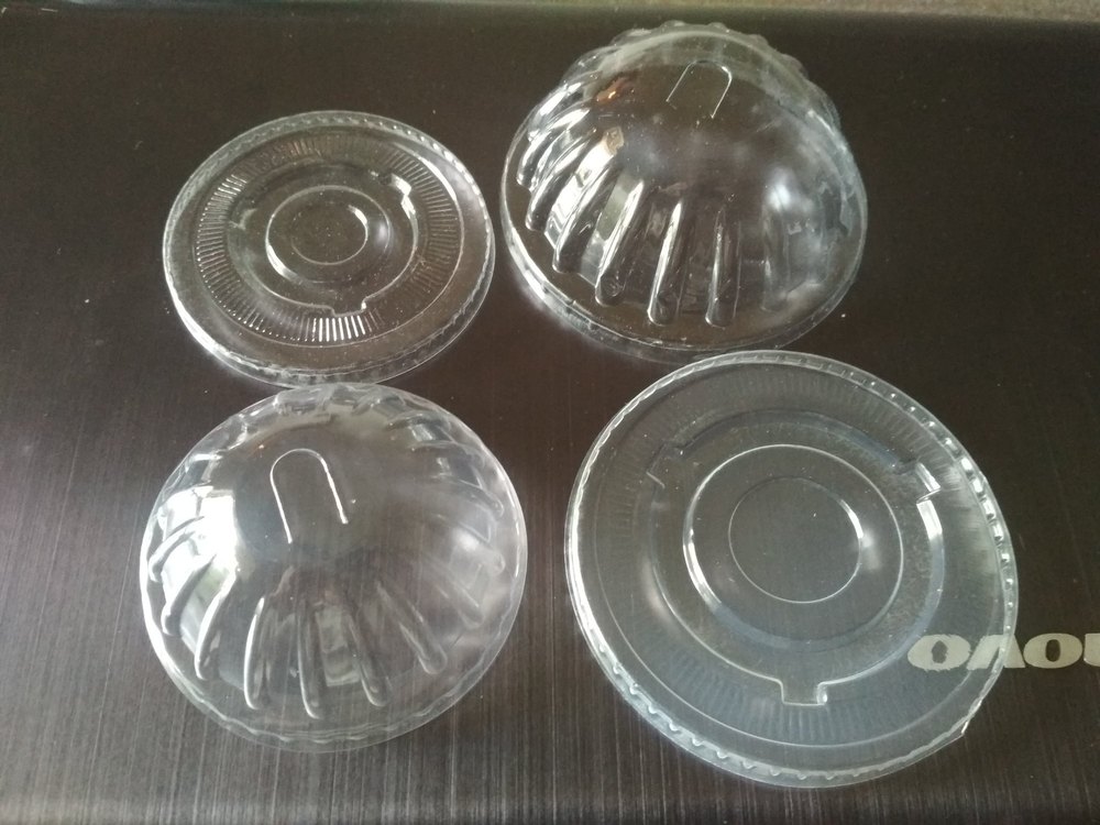 Transparent Plastic Cup With Lid compostable, Packaging Type: Box, Size: 80 Mm And 95 Mm