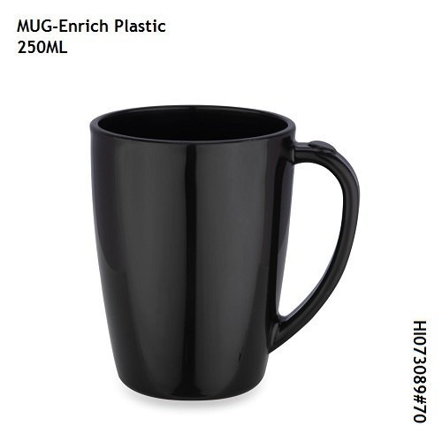 Black Coffee Cup Plastic, For Multi