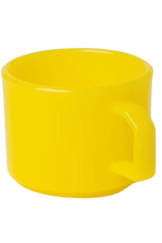 Plain Yellow Pp Plastic Cup, Capacity: 100ml