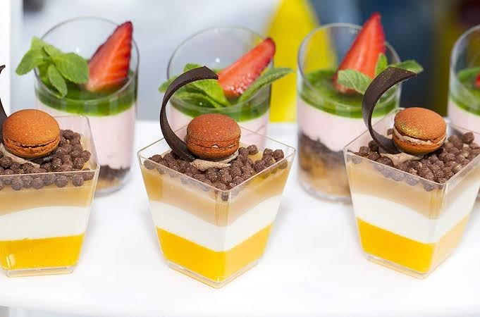 R.S.T White Mousse Cup, For Event and Party Supplies, Capacity: 60 Ml