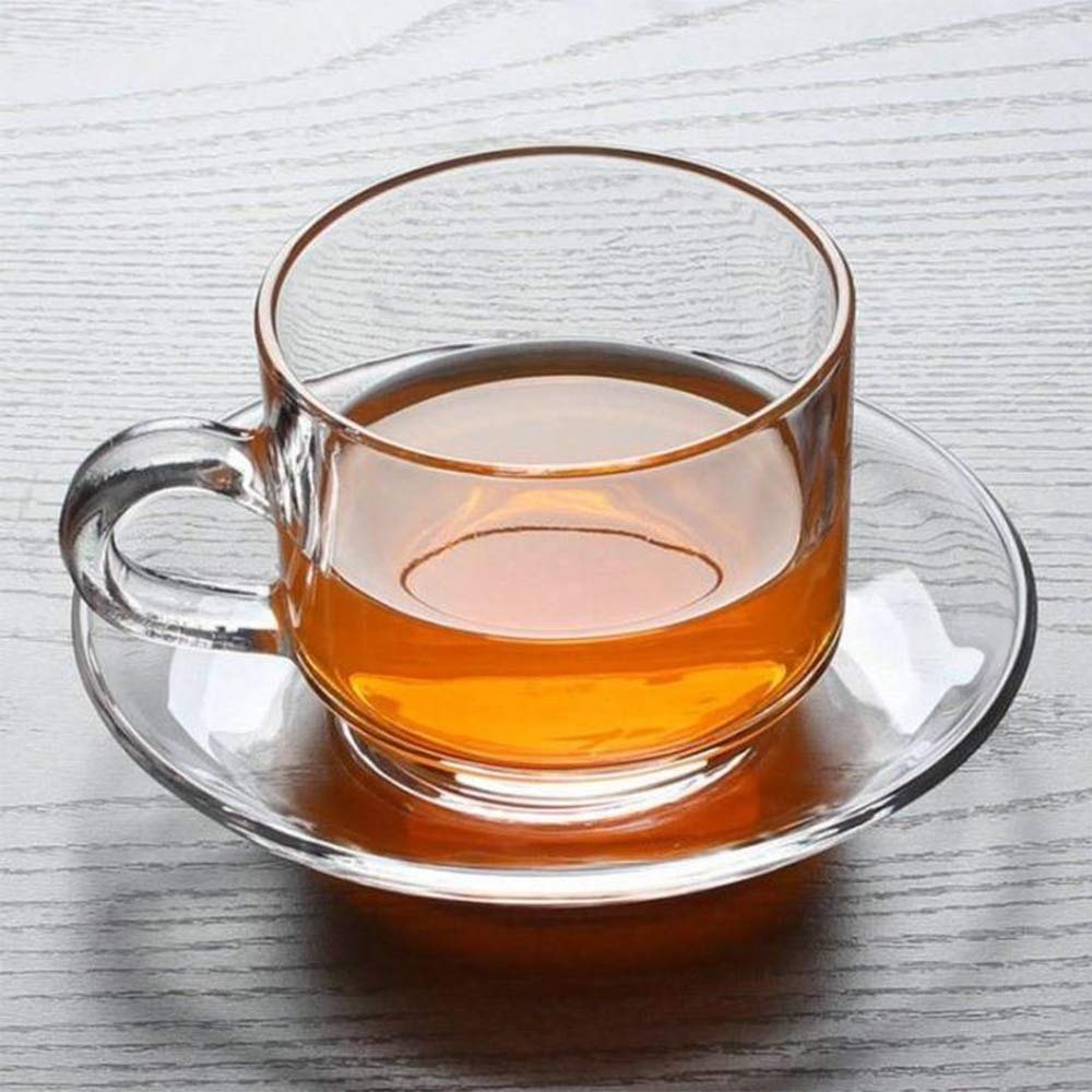 ROMA TEA CUP 210ML Tea Coffee Cup Set with Convenient Solid Handle Cups