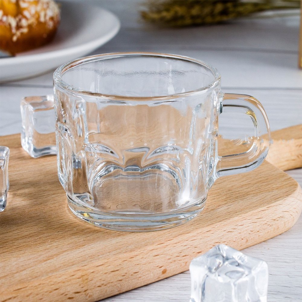 Generic Modern Elegant Design Medium Tea Cup 6pcs Set 140 Ml, For Home