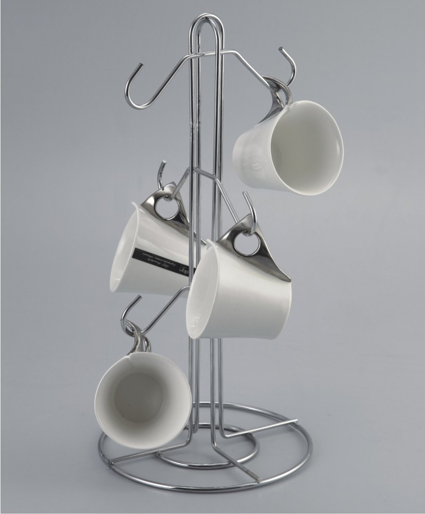 Slimline Nickel Chrome Cup Holder Round, Usage: Home, Office