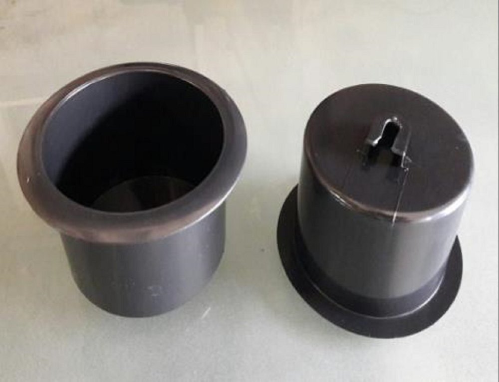 Black 64 Mm PVC Cup Holder