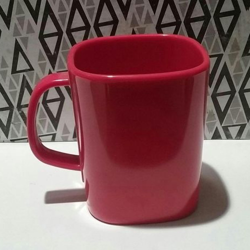 Red Melamine Mug, For Office