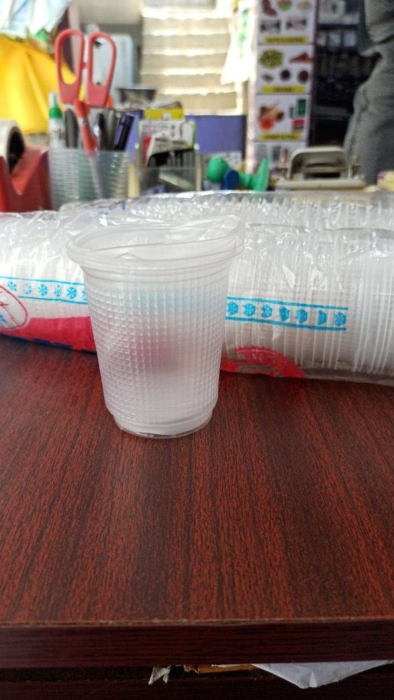 250 ml plastic water cup, For Restaurant, Packaging Type: Carton Box