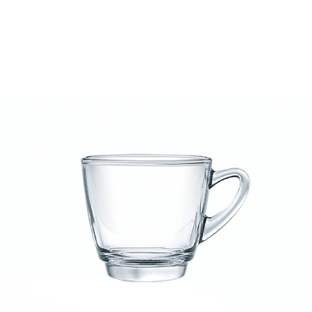 Transparent Glass P01641 Kenya Cappuccino Cup, Packaging Type: Box