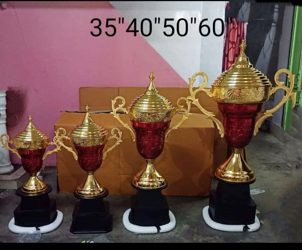 red Gold Metal Cup, Packaging Type: Carton Box, Size: 35 40 50 60 Inch