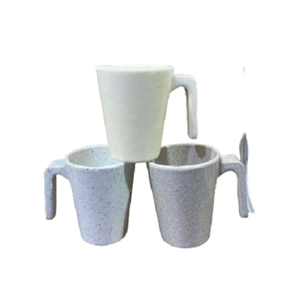 White Round Melamine Plain Milk Cup, For Home, Capacity: 5 ml