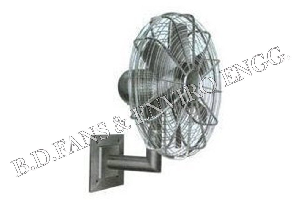 Wall Bracket Man Cooler Fan, For Industrial, 800-1200 Rpm