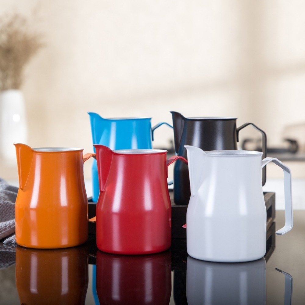 Round Milk Frothing Jar, For Hotel/Restaurant, Capacity: 500 ml