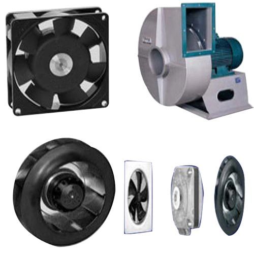 Black Ebm-Nadi Pannel Cooling Fan, 220V