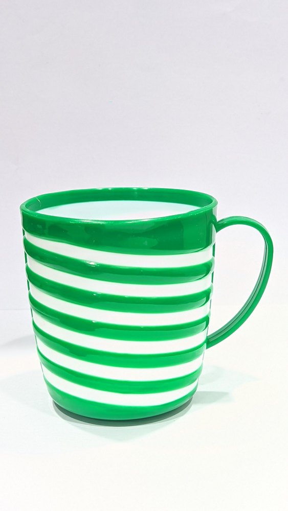 Plastic Double Color Coffee Mug, Packaging Type: 6 Pcs In Tray, 350 ML