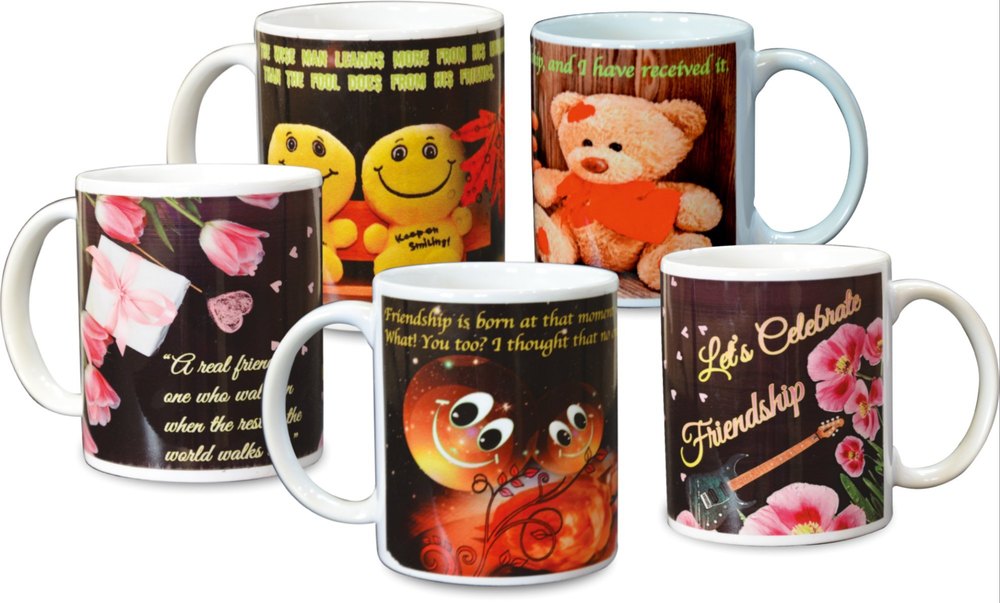 Ceramic printed coffee mugs, For Home