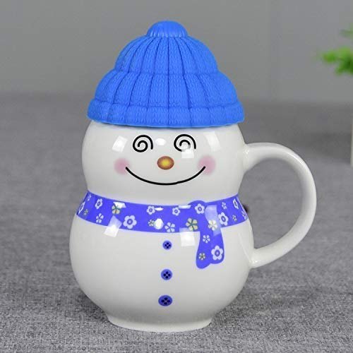 Multicolor Printed Snowman Mug, For Home