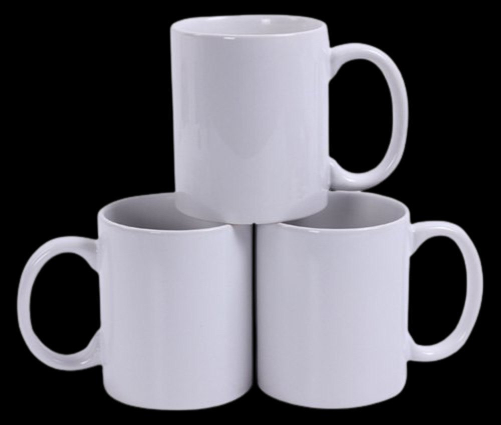White Ceramic Sublimation Coffee Mug