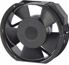Standard Black REXNORD Cooling Fan 4 inches, For Panels, Machines, Multivoltage