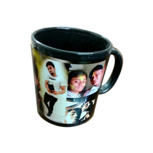 Black, Red And Blue Sublimation blank colour patch Mug, Packaging Type: Carton Of 36 Pieces, Size: 11 Oz