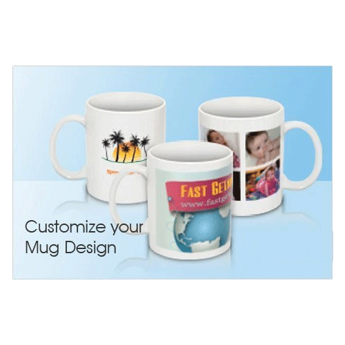 TCG Multicolor Personalized Printed Ceramic Sublimation Mug, For Gifting, Size: Standard