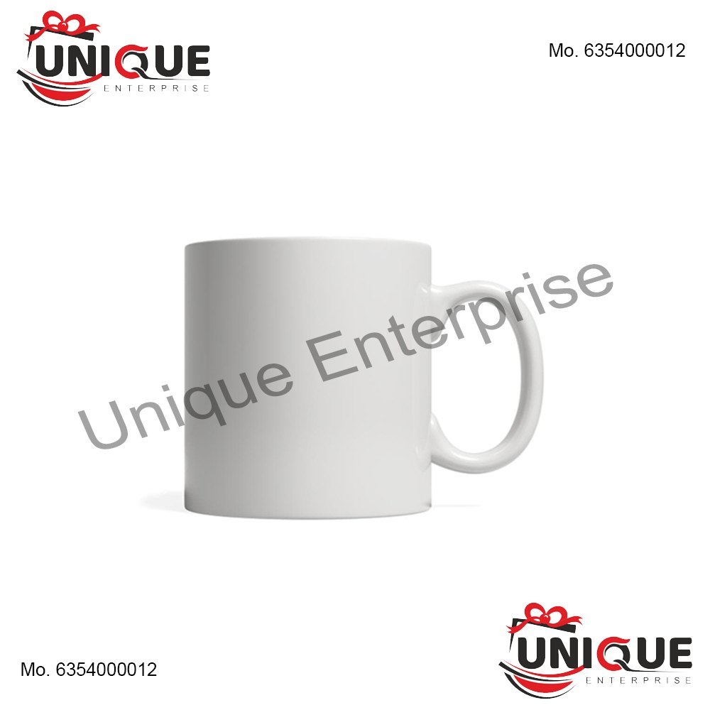White Plain Sublimation Tea Mug, Capacity: 180ml, Size/Dimension: 6oz