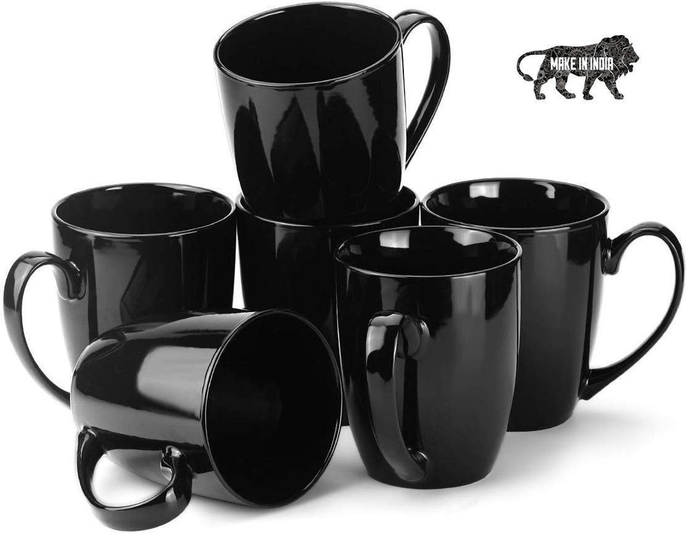White Printed Orchid Sublimation Mug, Capacity: Office