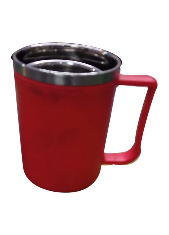 Red Vacuum Insulated Coffee Mug