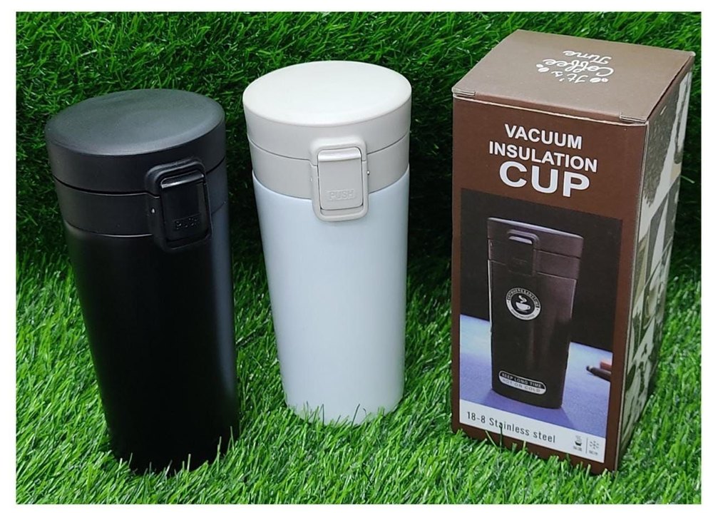 Plastic Black Vacuum Insulated Cup, For Gifting