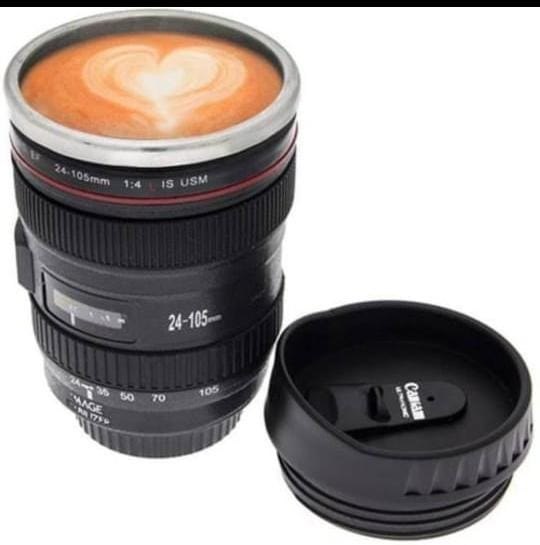 Acrylic Can Plastic Camera Coffee Mug