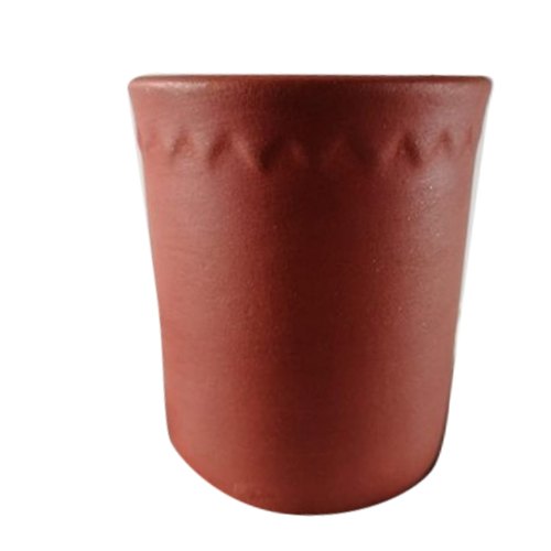 Brown Round 150 ml Clay Mug