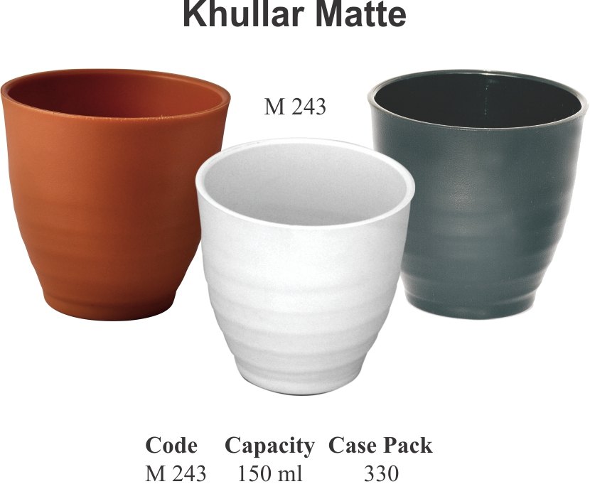 Black Printed Khullar Matte, For Office